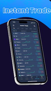Bitexen Instant Trade ekranı — anlık kripto alım satım arayüzü